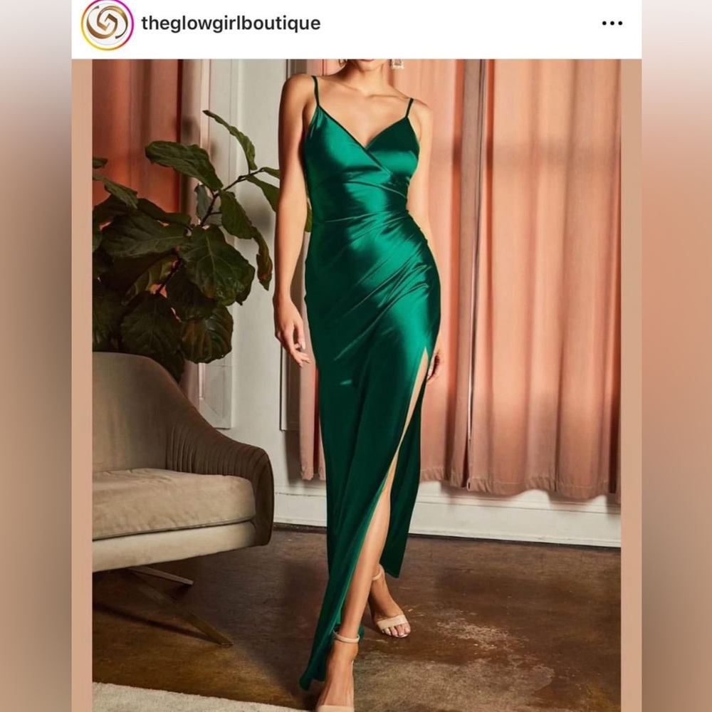 Formal Emerald Green Dress